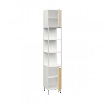 Стеллаж Марвэл 16.426 бел (Моби) в Краснотурьинске - krasnoturinsk.mebel-e96.ru