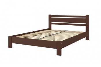 Кровать из массива Милс орех (БМ) в Краснотурьинске - krasnoturinsk.mebel-e96.ru