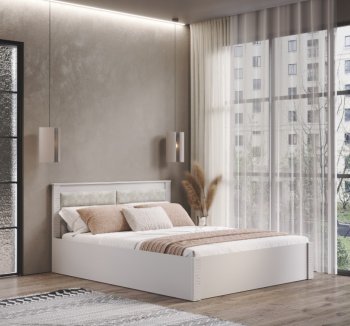 Кровать с подъемным механизмом Монако КР-16 Кашемир (БТС) в Краснотурьинске - krasnoturinsk.mebel-e96.ru