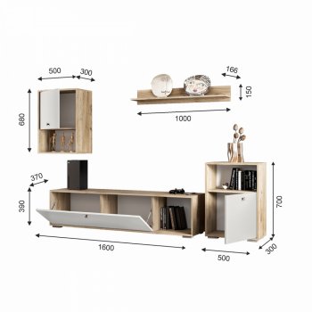 Стенка Нанси софт черный (ИЦ) в Краснотурьинске - krasnoturinsk.mebel-e96.ru