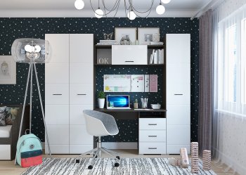 Набор детской мебели Ненси модульный (Гор) в Краснотурьинске - krasnoturinsk.mebel-e96.ru