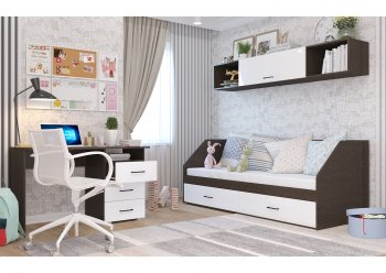 Набор детской мебели Ненси модульный (Гор) в Краснотурьинске - krasnoturinsk.mebel-e96.ru