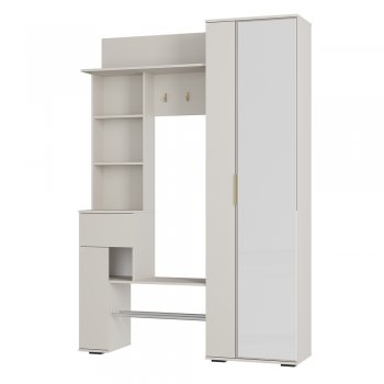 Прихожая Ницца ПР-04 Кашемир (БТС) в Краснотурьинске - krasnoturinsk.mebel-e96.ru