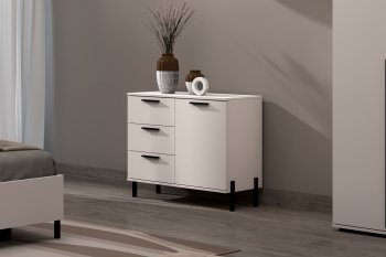 Комод со створкой Норден (Зарон) в Краснотурьинске - krasnoturinsk.mebel-e96.ru | фото