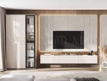 Стенка Норд кашемир (Миф) в Краснотурьинске - krasnoturinsk.mebel-e96.ru