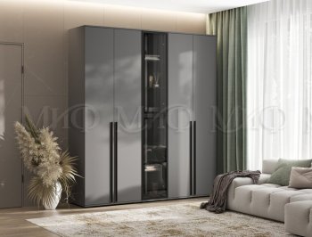 Шкаф Норд+ пенал со стеклом (Миф) в Краснотурьинске - krasnoturinsk.mebel-e96.ru