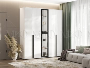 Шкаф Норд+ пенал со стеклом (Миф) в Краснотурьинске - krasnoturinsk.mebel-e96.ru