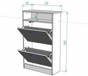 Обувница W5 (Белый) в Краснотурьинске - krasnoturinsk.mebel-e96.ru