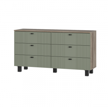 Комод Олива КМ-04 эквалипт софт (БТС) в Краснотурьинске - krasnoturinsk.mebel-e96.ru