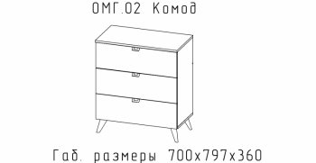 Спальный гарнитур Омега (АстридМ) в Краснотурьинске - krasnoturinsk.mebel-e96.ru