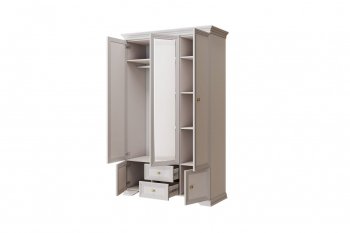 Шкаф распашной ШР 3 - 1 зеркало (БМ) в Краснотурьинске - krasnoturinsk.mebel-e96.ru