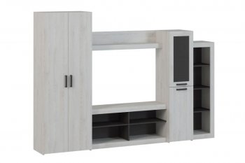 Стенка OSKAR4 сосна белая (Генезис) в Краснотурьинске - krasnoturinsk.mebel-e96.ru