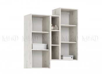 Стенка Оскар крафт белый/графит (Миф) в Краснотурьинске - krasnoturinsk.mebel-e96.ru