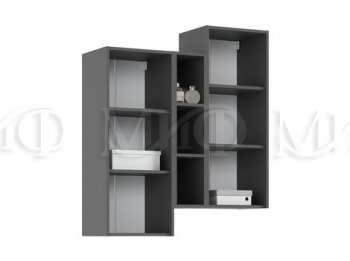 Стенка Оскар графит (Миф) в Краснотурьинске - krasnoturinsk.mebel-e96.ru