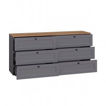 Комод Остин 16.240 графит (Моби) в Краснотурьинске - krasnoturinsk.mebel-e96.ru