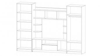 Стенка Палермо (Лин) в Краснотурьинске - krasnoturinsk.mebel-e96.ru