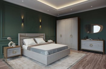 Спальный гарнитур Палермо модульный (СБК) в Краснотурьинске - krasnoturinsk.mebel-e96.ru