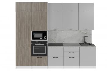 Кухонный гарнитур Парма 3000 мм (Герда) в Краснотурьинске - krasnoturinsk.mebel-e96.ru