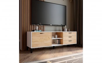 Тумба ТВ Парус-9 (Текс) в Краснотурьинске - krasnoturinsk.mebel-e96.ru