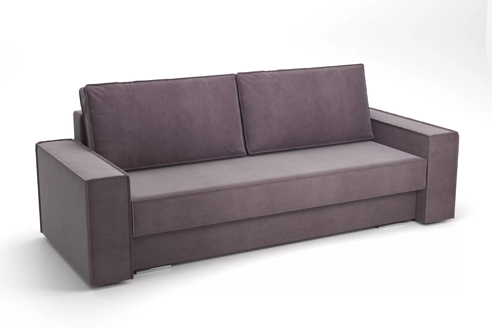 Диван Прага Ultra Plum (Софт) в Краснотурьинске - krasnoturinsk.mebel-e96.ru