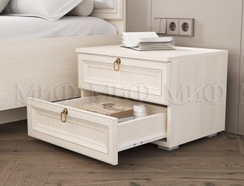Спальный гарнитур Престиж 2 модульный (Миф) в Краснотурьинске - krasnoturinsk.mebel-e96.ru
