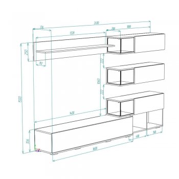 Стенка Рига (БТС) в Краснотурьинске - krasnoturinsk.mebel-e96.ru