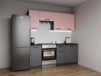 Кухонный гарнитур Роза 2000 мм в Краснотурьинске - krasnoturinsk.mebel-e96.ru