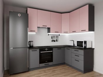 Угловой кухонный гарнитур Роза 2200*1600 мм Sanvut в Краснотурьинске - krasnoturinsk.mebel-e96.ru