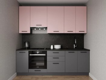 Кухонный гарнитур Роза 2400 мм Sanvut в Краснотурьинске - krasnoturinsk.mebel-e96.ru