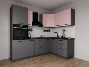 Угловой кухонный гарнитур Роза 2400*1600 мм Sanvut в Краснотурьинске - krasnoturinsk.mebel-e96.ru