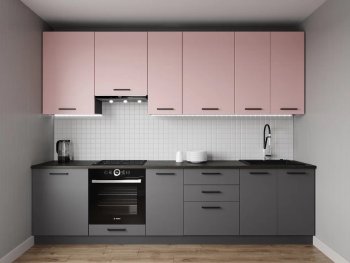 Кухонный гарнитур высокий Роза 3000 мм (Санвут) в Краснотурьинске - krasnoturinsk.mebel-e96.ru