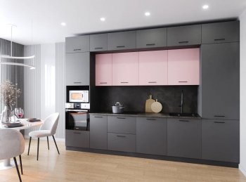 Кухонный гарнитур Роза 3400 мм (Санвут) в Краснотурьинске - krasnoturinsk.mebel-e96.ru