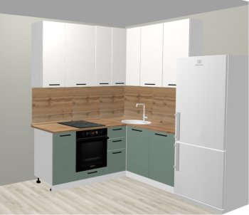 Кухонный гарнитур угловой 2000*1400 мм (Санвут) в Краснотурьинске - krasnoturinsk.mebel-e96.ru