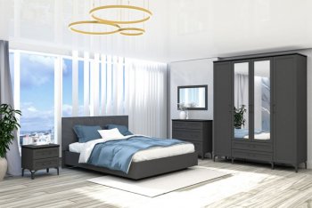 Кровать с подъемным механизмом Шарм (арт.031М1) Антрацит (Диал) в Краснотурьинске - krasnoturinsk.mebel-e96.ru