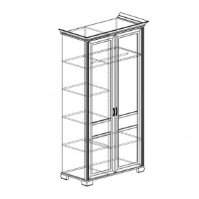 Шкаф 2-дверный Флора 901 (Яна) в Краснотурьинске - krasnoturinsk.mebel-e96.ru