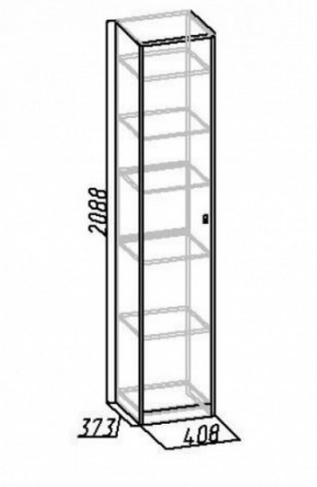 Шкаф для белья Комфорт 7 в Краснотурьинске - krasnoturinsk.mebel-e96.ru