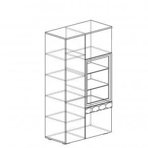 Шкаф многоцелевой Дели 62 (Яна) в Краснотурьинске - krasnoturinsk.mebel-e96.ru