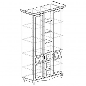 Шкаф многоцелевой Прованс 400 (Яна) в Краснотурьинске - krasnoturinsk.mebel-e96.ru