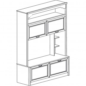 Шкаф под ТВ Флоренция 664 (Яна) в Краснотурьинске - krasnoturinsk.mebel-e96.ru