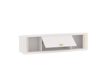 Шкаф навесной Сиде Белый (СБК) в Краснотурьинске - krasnoturinsk.mebel-e96.ru