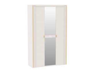 Шкаф 1400 мм 3-дверный Сиде Белый (СБК) в Краснотурьинске - krasnoturinsk.mebel-e96.ru