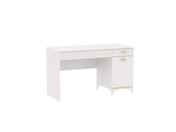 Стол письменный Сиде Белый (СБК) в Краснотурьинске - krasnoturinsk.mebel-e96.ru