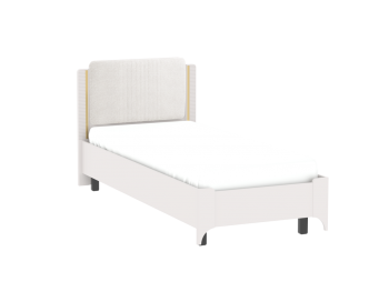 Кровать Сиде 900 мм Белый (СБК) в Краснотурьинске - krasnoturinsk.mebel-e96.ru