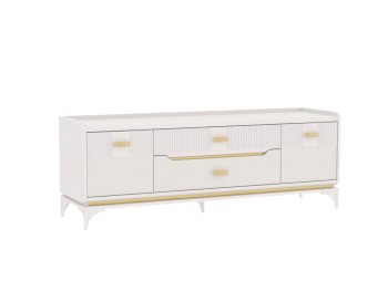 Тумба ТВ Сиде, Белый (СБК) в Краснотурьинске - krasnoturinsk.mebel-e96.ru