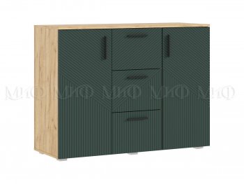 Комод Сильвия, крафт/грин (Миф) в Краснотурьинске - krasnoturinsk.mebel-e96.ru