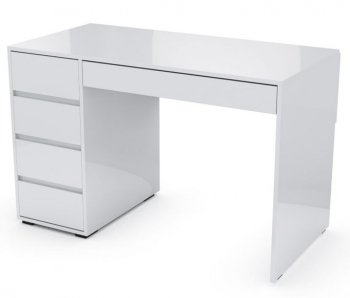 Стол компьютерный №13+пенал ШК-5 (СВ) в Краснотурьинске - krasnoturinsk.mebel-e96.ru