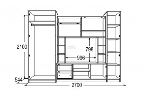 Стенка Александра 10 в Краснотурьинске - krasnoturinsk.mebel-e96.ru