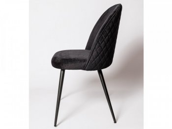 Стул С 820 Черный вельвет (ЦМ) в Краснотурьинске - krasnoturinsk.mebel-e96.ru