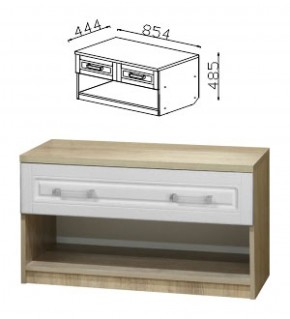 Тумба для обуви Визит-17 в Краснотурьинске - krasnoturinsk.mebel-e96.ru