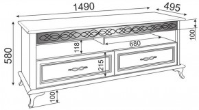 Тумба под ТВ Скарлетт М02 (Риннер) в Краснотурьинске - krasnoturinsk.mebel-e96.ru